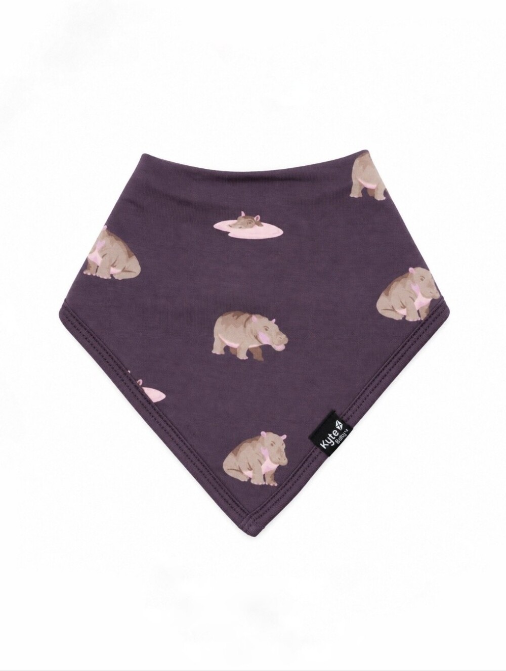 Kyte Baby Hippo Bib NWT